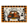 thumbnail image 1 of Lucoss Halloween Placemats, Ghost Owl Pumpkin Heat-Resistant Washable Table Place Mats for Kitchen Dining Table Decoration, 1 of 5