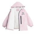 thumbnail image 5 of Swanpen Boys Winter Lined Hooded Jacket, Color Block Windproof Thick Padded Coat, Warm Thermal Kids Outerwear for Cold Weather, 5 of 5