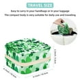 thumbnail image 5 of St. Patrick's Day Travel Portable Square Jewelry Organizer: Necklace Holder, Bracelet Holder, and More for Stylish Girls and Women, 5 of 6
