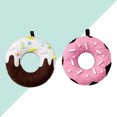 thumbnail image 2 of 2PCS Donut Pendants Free Cutting Non-woven Material Package DIY Cartoon Handmade Toys Gift Decoration, 2 of 9