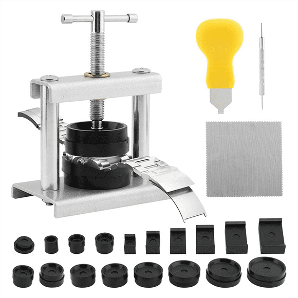 Watch Pressing Tool Set, Watch Battery Replacement, Watch Opener Disassembly, Watch Repair Kit with Pry Opening
