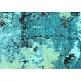 thumbnail image 1 of Ahgly Company Indoor Rectangle Abstract Light Blue Modern Area Rugs, 2' x 3', 1 of 4