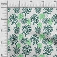 thumbnail image 2 of oneOone Cotton Poplin Green Fabric Ocean Sea Plants Dress Material Fabric Print Fabric By The Yard 42 Inch Wide, 2 of 4