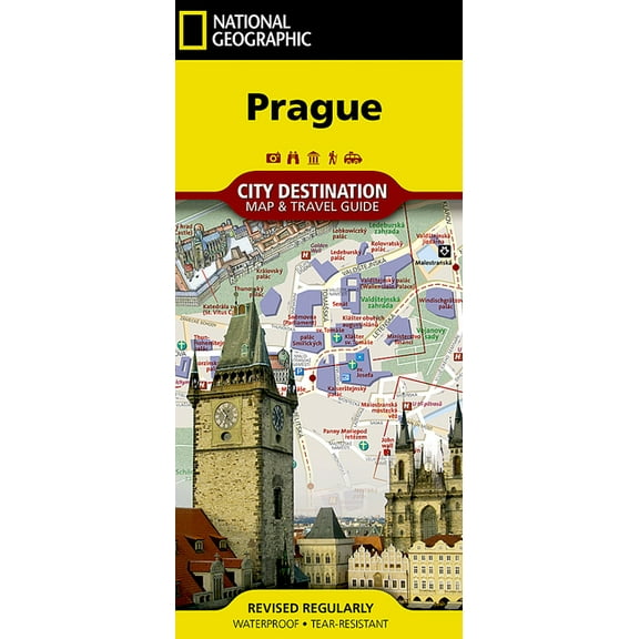 National Geographic Destination City Map Prague Map, (Paperback)
