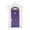 Purple, variant on Dollhouse Door Bright Color Beautifully Realistic Colorful Exquisite Decorative Lightweight Miniature Wooden Door Furniture Model Scene Prop