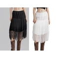 thumbnail image 2 of Michellecmm Women Summer Pleated Skirt Casual Floral Lace Elastic A-Line Midi Skirt, 2 of 4