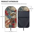 thumbnail image 7 of KUIFORTI 250 Years Eagle Print Car Seat Towel Cover Car Protective Front Seat Covers Water Resistant Anti-Slip for Athletes, Gym, Yoga, Beach for Car, Trucks, Van&SUV, 7 of 7