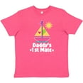 thumbnail image 3 of Inktastic Daddys First Mate Girls Nautical Sailboat Youth T-Shirt, 3 of 5
