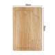 thumbnail image 2 of Food Safety Kitchen Decor Oak Cutting Board Pizza Cutting Board Versatile Kitchen Tools Solid Wood Construction, 2 of 10