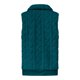 thumbnail image 5 of Puntoco Chaqueta Sin Mangas Con Estampado De Cuadros De Invierno Para Mujer, Cárdigan Con Parte Delantera Abierta, Abrigo De Peluche, 5 of 9