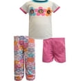 thumbnail image 2 of Komar Kids Girls Barbie Know No Limit 3 Piece Pajamas (8), 2 of 2