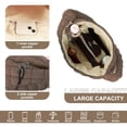 thumbnail image 4 of Bolsa acolchada UIXIZQ para mujer, acolchada, nailon, color cian, 4 of 7