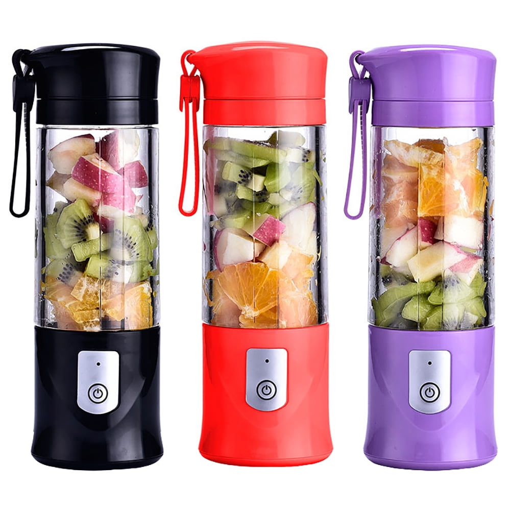 Bluelans Mini Portable Automatic Electric Fruit Juicer Blender Squeezer
