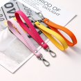thumbnail image 3 of Portable PU Leather Bag Wrist Strap Replacement Solid Color Purse Handle Soft Clutch Bag Strap Women, 3 of 6