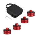 thumbnail image 1 of 4pcs Aluminio sólido Jack Lift Point Pad Adaptador Jack Pad Tool Chasis dedicado para Tesl Abanopi Almohadilla de elevación Jack, 1 of 7