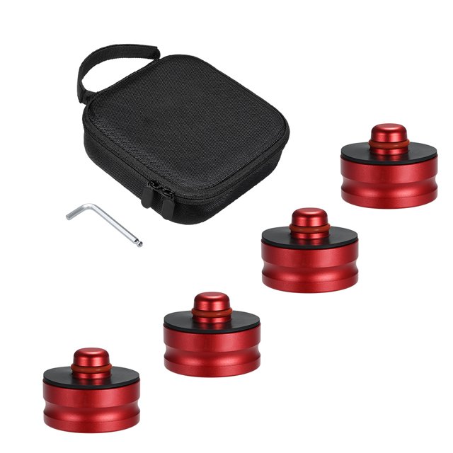 4pcs Aluminio sólido Jack Lift Point Pad Adaptador Jack Pad Tool Chasis dedicado para Tesl Abanopi Almohadilla de elevación Jack