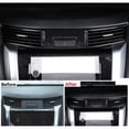 thumbnail image 2 of For Nissan Navara NP300 2015-2020 Carbon Fibre ABS Car Air Conditioner AC Outlet Vent Frame Cover Trim Accessories, 5PCS, 2 of 5