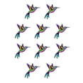 thumbnail image 2 of Bearachild Colgante de pared de colibrí de hierro forjado, decoración Universal para el hogar, sala de estar, apariencia vívida, pájaros para Rosa 10Conjunto, 2 of 6
