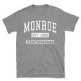 thumbnail image 1 of Monroe Massachusetts Classic Established Men's Cotton T-Shirt, 1 of 1