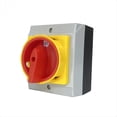 thumbnail image 1 of Interruptor Seccionador Bloqueo Candado Fijo Giratorio con Caja Impermeable 32A 3 Fases 2 Posiciones On-Off, 1 of 6