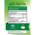 thumbnail image 2 of Mini Fish Oil Omega 3 | 1340 mg | 100 Softgels | Burpless Lemon Flavor Pills | Non-GMO. Gluten Free Supplement | by Nature's Truth, 2 of 7