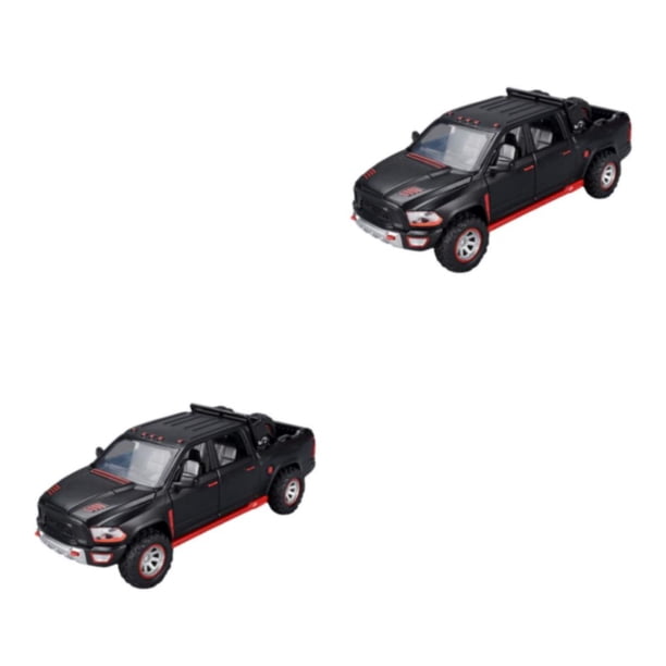 Juguete de Modelo de Coche de Aleación Vogacara 2 uds Color Blanco Rojo Negro