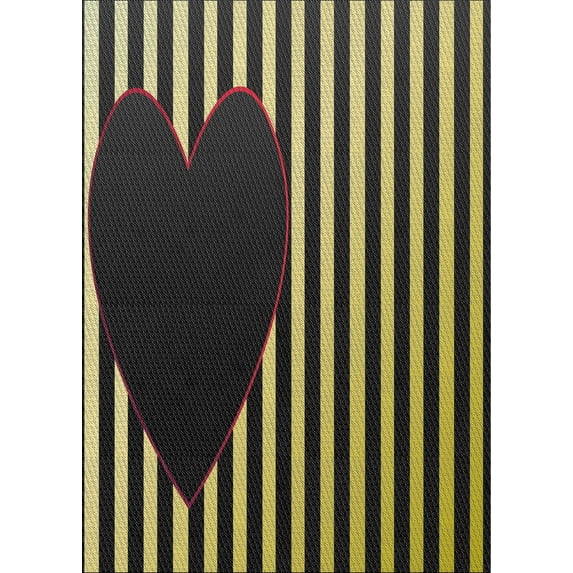 Ahgly Company Indoor Rectangle Patterned Copper Green Novelty Area Rugs, 7' x 9'