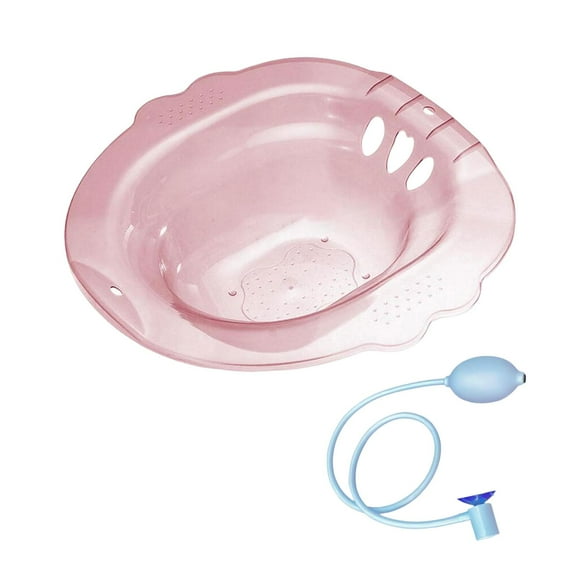 Asiento de inodoro Baño jinwen Bidé para personas mayores Rosa