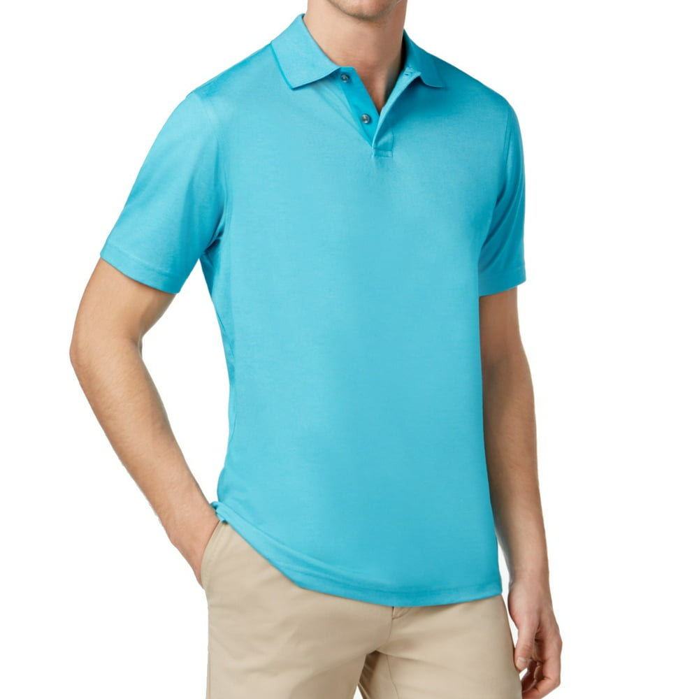 Tasso Elba - Mens Shirt Short Sleeve Supima Classic Fit Polo XL ...