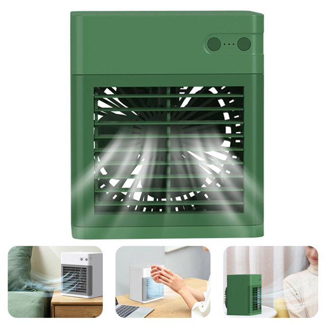 De Escritorio Usb, Enfriador De Aire Portátil, Ventilador Enfriador De Bajo Ruido Para Actividades Al Aire Libre Cateissary HA047688-02