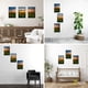 thumbnail image 3 of Cuadro Decorativo Tríptico Vertical Girasol Y Cielo Canvas Revolution Set De 3 Cuadros 25x38 cm, 3 of 5