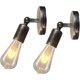 thumbnail image 1 of Lámpara de pared retro industrial Edison con ángulo ajustable, apliques de pared antiguos con acabado de metal de alta calidad para restaurante y pasillo, 1 of 5