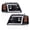Clear lens Black Housing Amber Reflector, variant on PIT66 LED DRL Headlights Fit for 2004-2008 Ford F150/06-08 Lincoln Mark LT Clear Lens Chrome Housing Clear Reflector