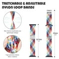 thumbnail image 4 of LEIXIUER Compatible with Apple Watch Bands 44mm 45mm 42mm 49mm, Braided Solo Loop Nylon Sport Stretchy Strap Adjustable Buckle Wristband for iWatch Series 8 7 6 SE 5 4 3 2 1 Ultra,Women Men, 4 of 11