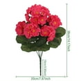 thumbnail image 3 of WZXPWT Simulation Artificial Hydrangeas, Faux Outdoor Artificial Indoor Hanging Flowerpot Decorations, 3 of 6