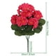 thumbnail image 3 of HWRETIE Hortensias artificiales Simulación Flores Exterior Interior Flores artificiales Geranio Begonia Macetas colgantes decorativas Arreglos para la decoración del hogar, 3 of 6