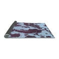 thumbnail image 2 of Ahgly Company Indoor Rectangle Abstract Light Blue Modern Area Rugs, 8' x 12', 2 of 4