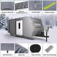 thumbnail image 2 of Garvee RV Cover for 20-22ft Travel Trailers, Waterproof & Breathable Camper Cover with Zipper Door, All-Season Outdoor Storage Protection, 2 of 6