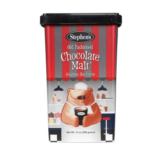 Stephen's Gourmet Old Fashioned Chocolate Malt Hot Cocoa, 14 oz