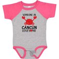 thumbnail image 3 of Inktastic Someone in Cancun Loves Me Boys or Girls Baby Bodysuit, 3 of 5