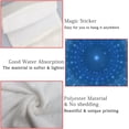 thumbnail image 4 of 2 Pcs Hanging Towels, Dish Towels Abstract Light Absorbent Hand Towels with Hanging Loop Washcloth for Bathroom Kitchen, 4 of 6