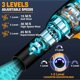 thumbnail image 5 of Soplador de chorro seco 20V para Dewalt: 400g de presión, 500W, inalámbrico. Reemplaza lata de aire comprimido. Para secado de auto, limpieza de teclado/computadora y cama de aire., 5 of 8
