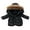 Black, variant on Vedolay Blazer jacket Baby Boy's Chic Open Front Jackets Long Sleeve Winter Thicken Jacket,Red 6-12 Months