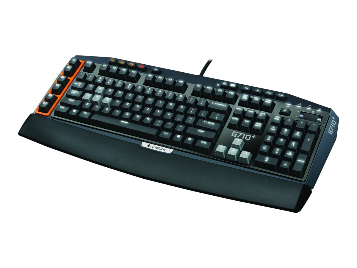 samvittighed Allerede højen Logitech Mechanical Gaming G710+ - Keyboard - backlit - USB - English -  Walmart.com
