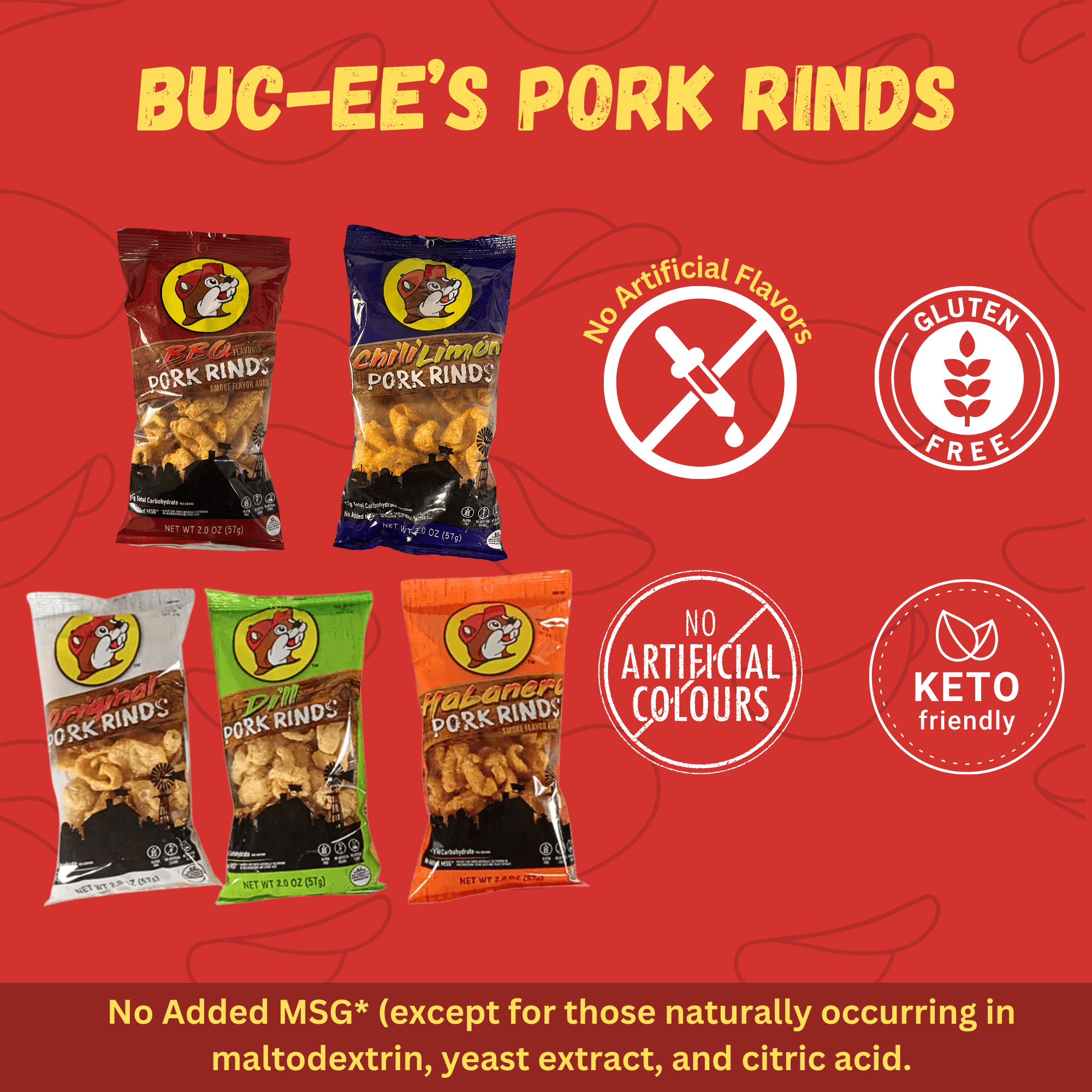 buc ee's pork rinds