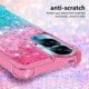 thumbnail image 3 of Funda para Honor 90 Lite 5G Transparente con Brillos Carcasa Protectora Antigolpes con Glitter Brillante, 3 of 5