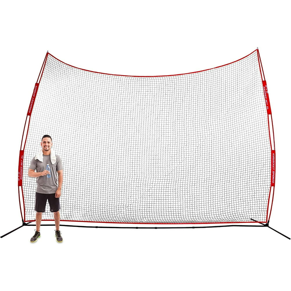 Rukket Sports Universal MultiSport Barrier Backstop Net, XL, 16 x 10 Feet