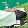 thumbnail image 3 of Big Picnic Blankets Beach Blanket Waterproof Sandproof, 80''x80'' Giant 5-Layer Outdoor Camping Blanket Rug Easily Foldable Picnic Mat for Grass, Hiking, Travel, Concerts, Indoor, 3 of 9