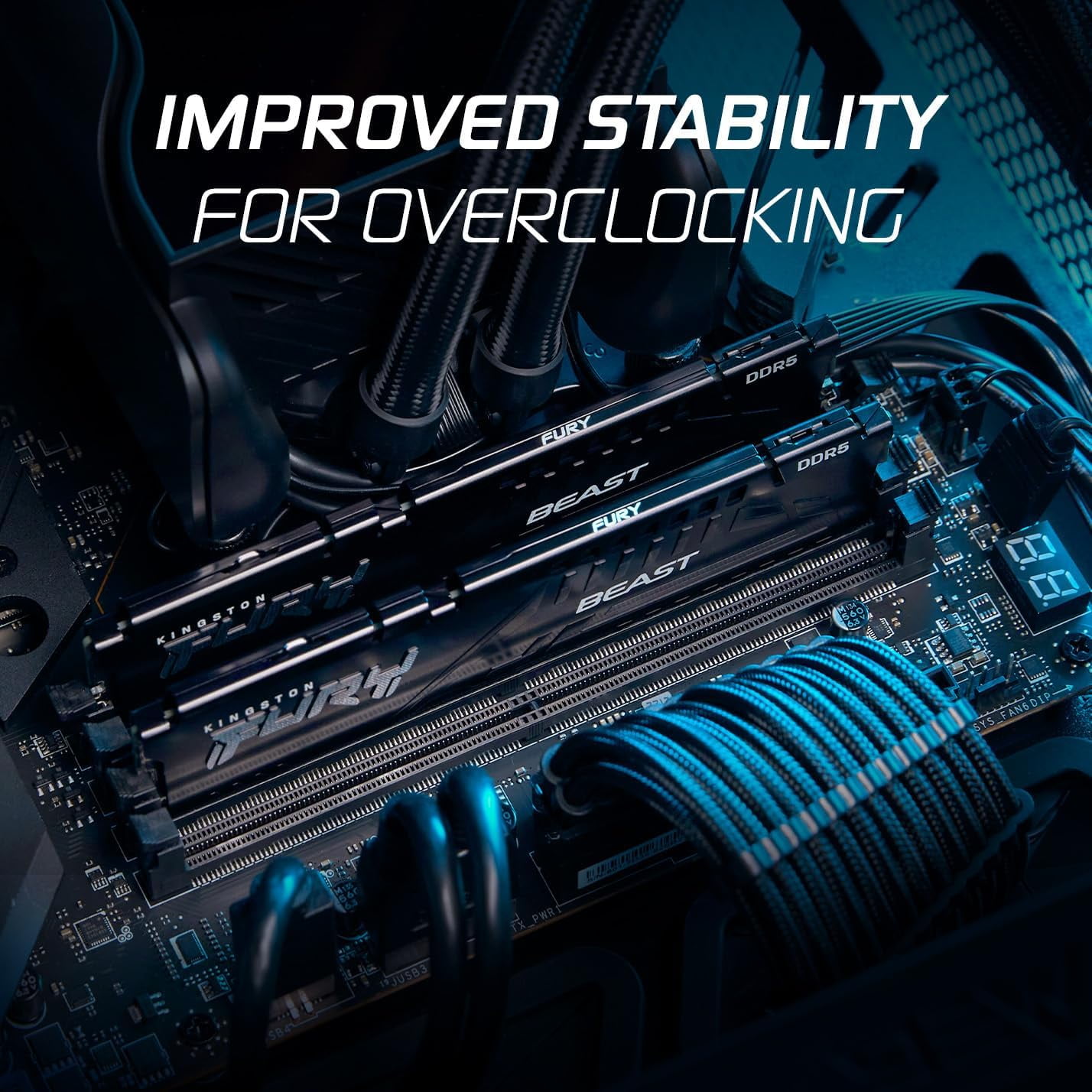 Kingston FURY Beast 16GB DDR5 SDRAM Memory Module - For