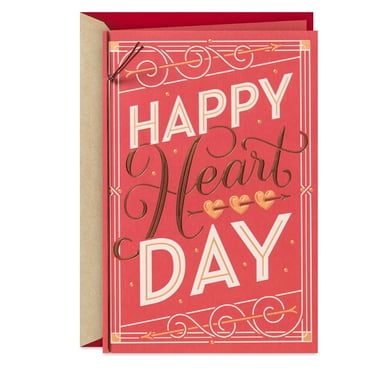 Hallmark Valentine's Day Card (Happy Heart Day to Someone Special)
